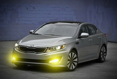 2x H11 H16 H8 LED Fog Driving Light 3000K Golden Yellow Bright Bulb Strobe Flash