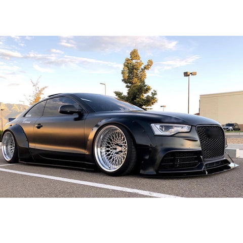 Strut Rod Carbon Pattern 8"-11" Front Bumper Diffuser Tie Bar For Subaru WRX STI