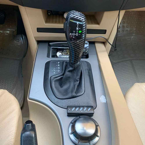 F30 Style Car Gear Shift LHD Automatic LED Gear Shift Knob Retrofit Accessories Kit Fit for BMW E90 E91 E92 E93 E81 E84 E87 E89