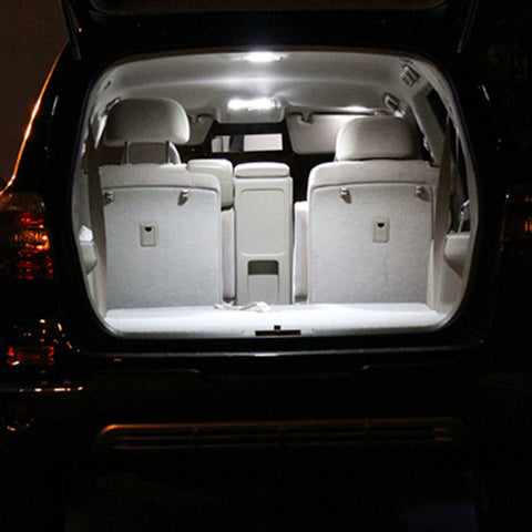 600LM 6411 6418 LED Bulb White Canbus Error Free 6-SMD 3030 39MM Festoon C5W 6413 6423 DE3425 DE3423 LED Bulbs for Interior Dome Map License Plate Trunk Courtesy Light