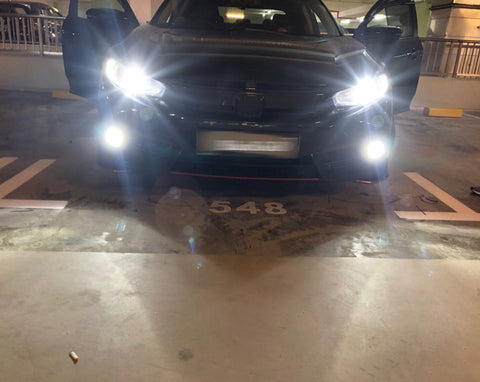 LED Headlight Combo Kit High Low Beam Fog Light Bulbs for Honda Accord 2013 2014 2015