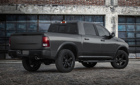 LED High Mount 3rd Third Brake Light Replacement For 2009-2018 Dodge Ram 1500 2500 3500 Red White Rear Cab Roof Center Mount Tail Stop Cargo Lights Lamps, Smoke Lens Black Housing