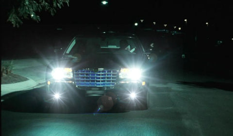 for Chrysler 300 2005-2009 LED Headlight Fog Light Combo Kit Super Bright, 9006 9005 LED Headlight Low High Beam + H10 9145 LED Fog Light Bulb 6000K White