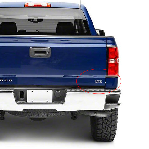 1pcs for Chevrolet Chrome LTZ Letter Emblem Badge for Car Door Front Hood Rear Trunk Tailgate Side Fender, Luggage Laptop Badge Sticker