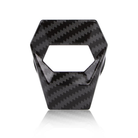 Carbon Fiber Aluminum Engine Start Stop Push Button Ignition Decor Trim Cover