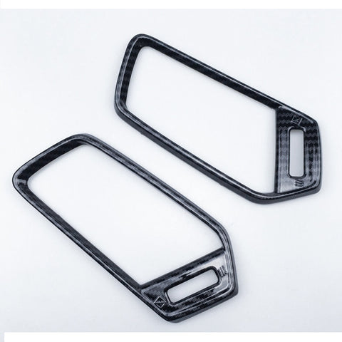 Carbon Fiber Pattern ABS Cover Trim Fit Honda Accord 2018