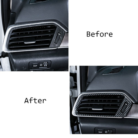 Carbon Fiber Pattern ABS Cover Trim Fit Honda Accord 2018