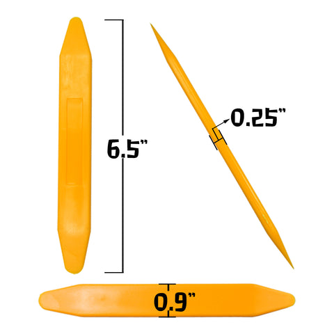 Car Use Exact Fit Open Pry Tool for Open Removal LED Interior License Plate Installation Prying