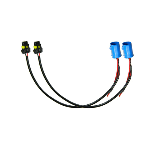 2x 9006 To 9007 Conversion Wires Adapters Headlight Retrofit / HID Kit Installation
