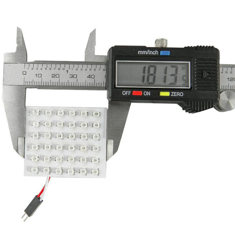 10pcs Xenon White\ Blue T10 36-SMD LED Panel Dome Light 158 168 184 194 2825 W5W