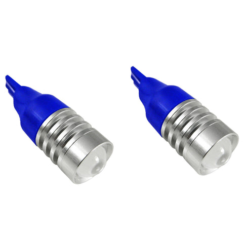 10PC Ultra Blue T15 LED Bulbs Projector Lens High Power Backup Reverse Light