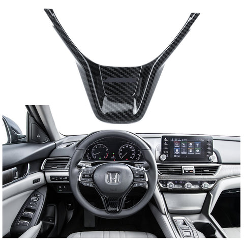 Carbon Fiber Pattern ABS Cover Trim Fit Honda Accord 2018