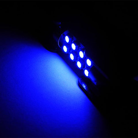 Super Bright White 8-SMD 6411 578 LED Bulb For Car Interior Dome Light or Trunk Area Light