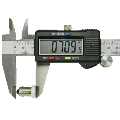 12PCS Ultra Blue BA9S 8 SMD LED Bulbs for Car Interior Dome Map Panel Light