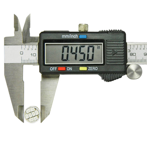 12PCS Ultra Blue BA9S 8 SMD LED Bulbs for Car Interior Dome Map Panel Light