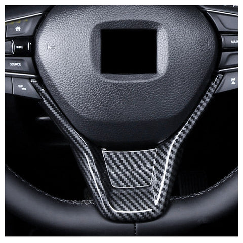 Carbon Fiber Pattern ABS Cover Trim Fit Honda Accord 2018