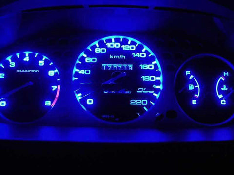 6pcs 8000K Ice Blue 16-SMD License Plate Light T10 Side Marker Backup LED Bulb