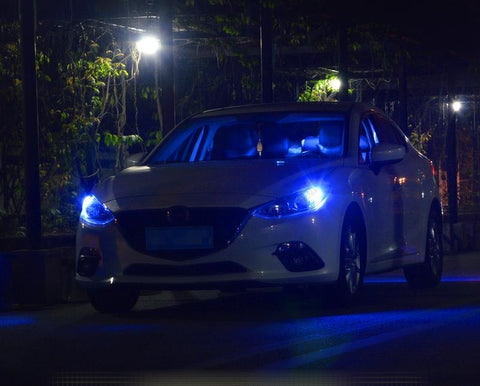 8X 8000k Super bright Blue 2825 T10 68-SMD LED Bulbs Parking Position Lights