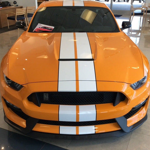 Car Exterior Hood Roof Trunk Die-Cut Vinyl Graphics Stickers For Ford Mustang