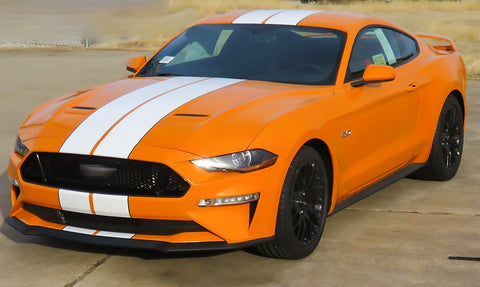 Car Exterior Hood Roof Trunk Die-Cut Vinyl Graphics Stickers For Ford Mustang