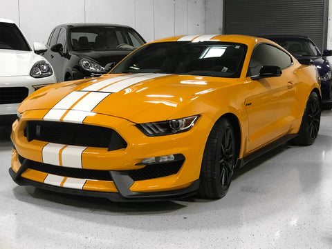 Car Exterior Hood Roof Trunk Die-Cut Vinyl Graphics Stickers For Ford Mustang