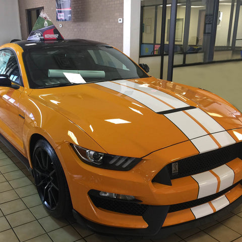 Car Exterior Hood Roof Trunk Die-Cut Vinyl Graphics Stickers For Ford Mustang
