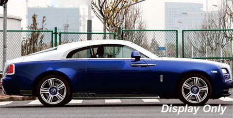 2x Sports Racing Car Graphics Side Lower Body Vinyl Long Stripe Decal Stickers