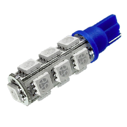10x Blue T10 T15 168 901 904 921 2825 13-SMD Car Vehicle Parking Light LED Bulbs