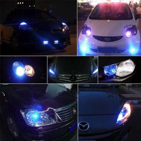 10x Blue T10 T15 168 901 904 921 2825 13-SMD Car Vehicle Parking Light LED Bulbs