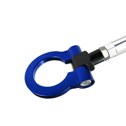 Set Anodized Alloy Blue Track Racing Style Tow Hook For Audi A4/S4 B8 2008-2019