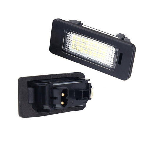 2x License Plate Light 24 White LED Canbus For BMW E60 E90 F30 E92 3/4/5 Series