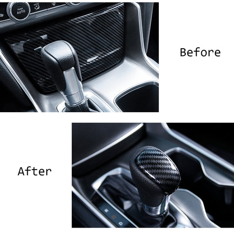 Carbon Fiber Pattern ABS Cover Trim Fit Honda Accord 2018