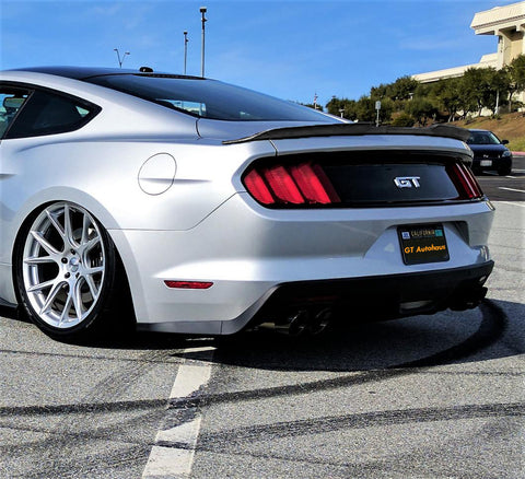 Rear Trunk Lid Spoiler Wing GT Style Real Carbon Fiber for Ford Mustang 2015-2017