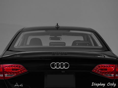 Rear Trunk Lid Spoiler Wing Carbon Fiber Trim for 2013 - 2016 Audi A4 B8.5 / Quattro 4-Dr