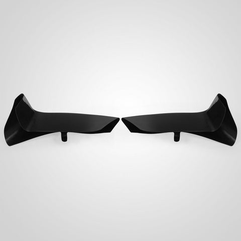 1 Set Carbon Fiber Splitters Bumper Spoiler Lips Set For 2014-2018 BMW M3 M4 F80 F82 F83