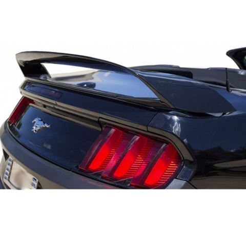 Painted Black GT350 R-Style Trunk Spoiler Wing Deck lid for 15-17 Ford Mustang