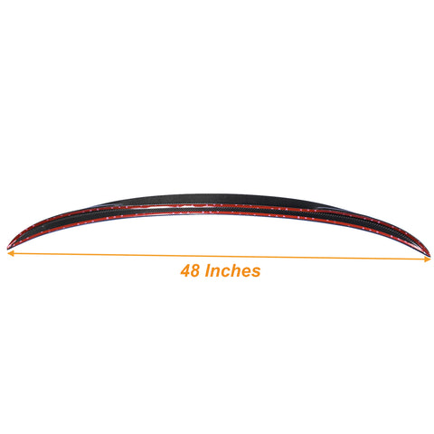 Trunk Lid Spoiler Wing Carbon Fiber Deck For BMW F30 F80 M3 Sedan Boot M Performance