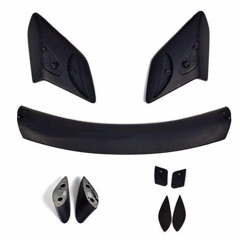 ABS Plastic Rear Trunk R Style JDM Spoiler Wing for 2016 2017 Honda Civic Sedan