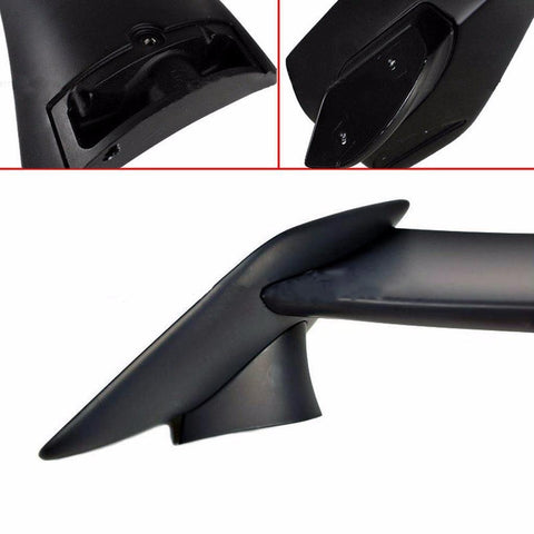 ABS Plastic Rear Trunk R Style JDM Spoiler Wing for 2016 2017 Honda Civic Sedan