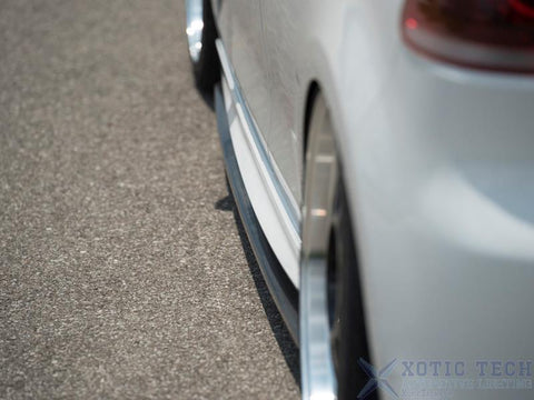 M Performance Carbon Fiber Sport Side Skirt Extensions Lip for BMW M4 F82 2015+