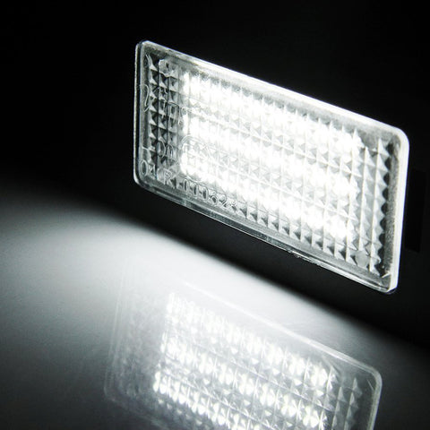 2x License Plate Light 24 White LED Canbus For BMW E60 E90 F30 E92 3/4/5 Series