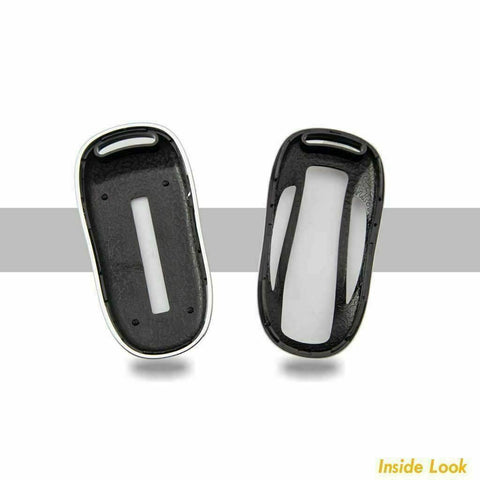 Carbon Fiber Pattern Key Fob Cover Keyless Remote Key Hard Shell Case for Tesla Model X