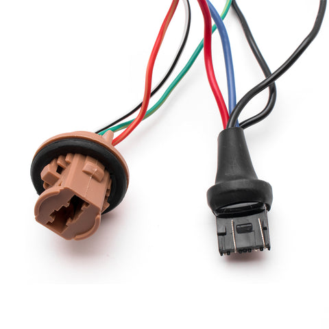 2x 7443 7444 Load Resistor Fix Hyper Flash For Switchback LED Turn Signal Light