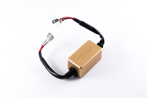 New H1 H3 LED Canbus Headlight Decoder Adapters Anti Hyper Blink Flash Error Free