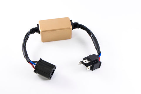 New H4 HB2 9003 LED Canbus Error Free Decoder Adapter Anti Flicker Flash Computer Warning Error Canceler For LED Headlights, Fog lights, DRL Bulbs