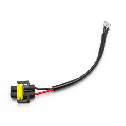 H8B H9B H11B Socket Female Adapter LED Headlight Bulbs Conversion Harness Cable Socket Plug Adapter Wires (2pcs/pk)