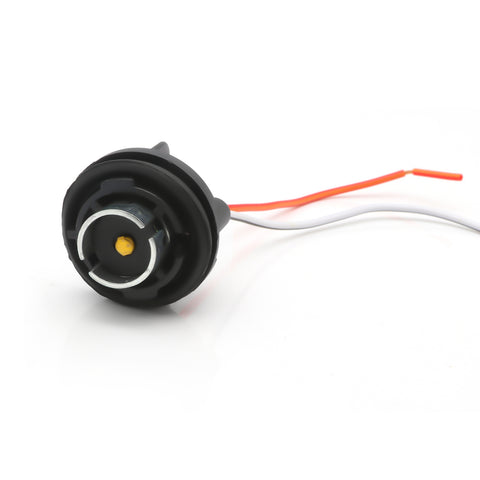 (2) 1156 7506 P21W Car Turn Signal Brake Light Bulbs Harness Extension Wiring