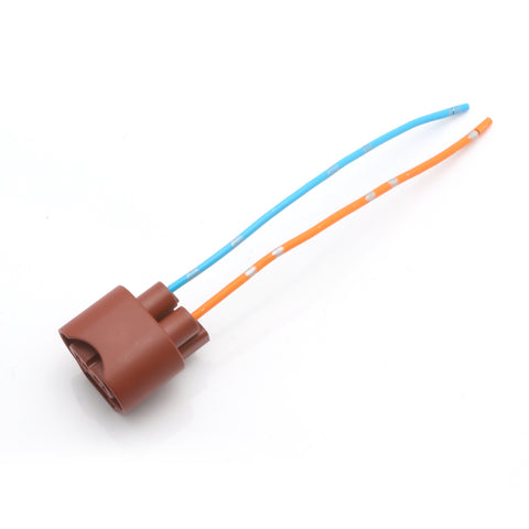 Wire Pigtail Female U 9006 HB4 Two Harness Head Light Plug Socket Bulbs