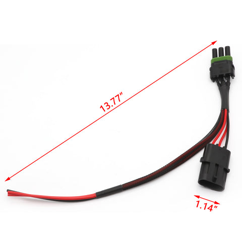 Tail Light In-line Auxiliary Power Plug/Harness For Can-Am Maverick X3 2017-up