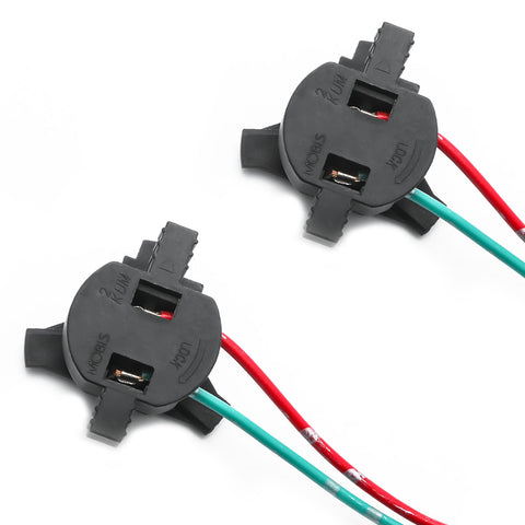 H7 Headlight Bulb Socket Retainer Holder Adapters For Mitsubishi Outlander 14-19 11-14 Kia/Hyundai vehicles